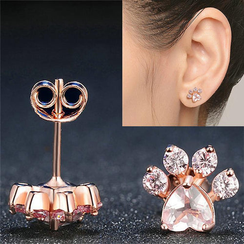 CHÉREAU & SONS PREMIUM DOG LOVER STUD EARRINGS