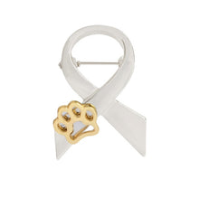 Load image into Gallery viewer, “STAND AGAINST DOG ABUSE” BROOCH