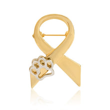 Load image into Gallery viewer, “STAND AGAINST DOG ABUSE” BROOCH