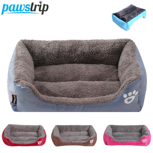 S-3XL 9 Colors Paw Pet Sofa Dog Beds Waterproof