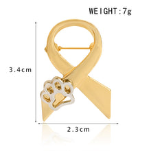 Load image into Gallery viewer, “STAND AGAINST DOG ABUSE” BROOCH
