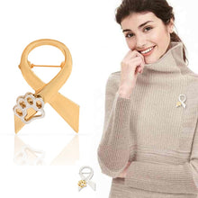 Load image into Gallery viewer, “STAND AGAINST DOG ABUSE” BROOCH